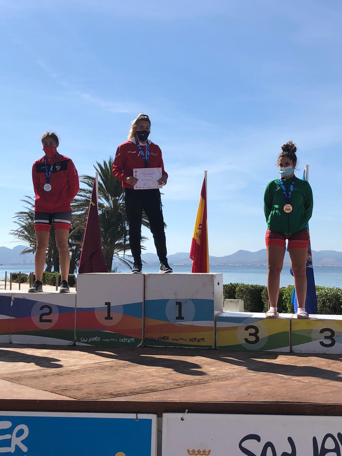 13 medallas en los Campeonatos de España celebrados en Murcia